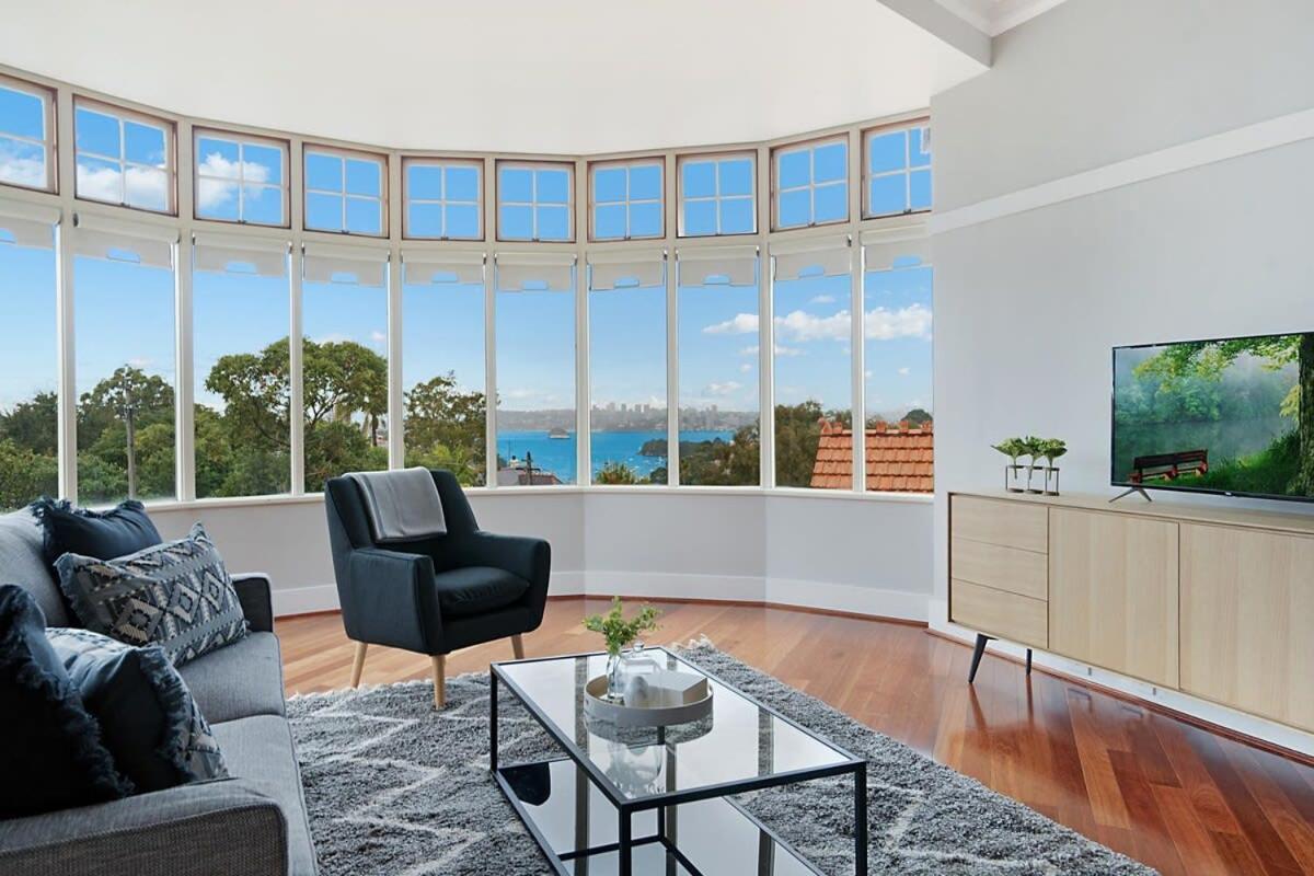 Huge Harbour View Apartment In Historic Home ซิดนีย์ ภายนอก รูปภาพ